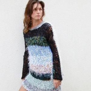 Hand Knitted Sweater Dress